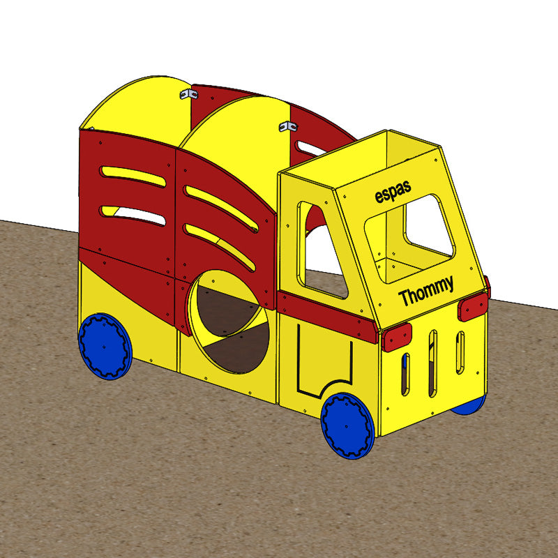 espas Betonmischer aus HDPE Platten