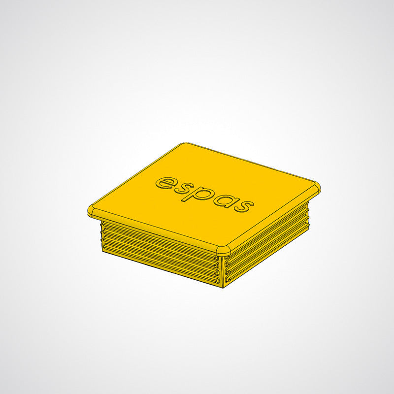 espas Original Pfosten-Abdeckkappe eckig zum Reinpressen