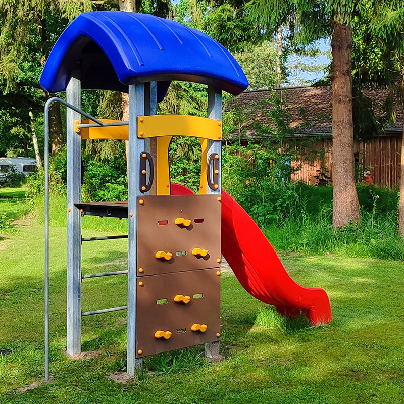 espas Rutschturm Ascona, Stahl