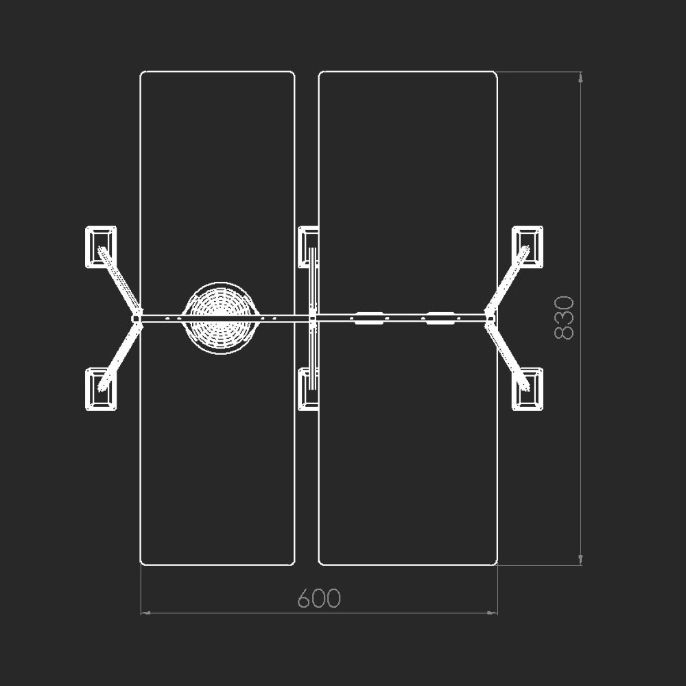 Aufprallfläche Kombischaukel