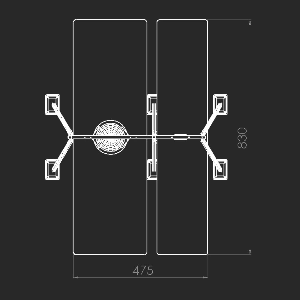 Aufprallfläche Kombischaukel