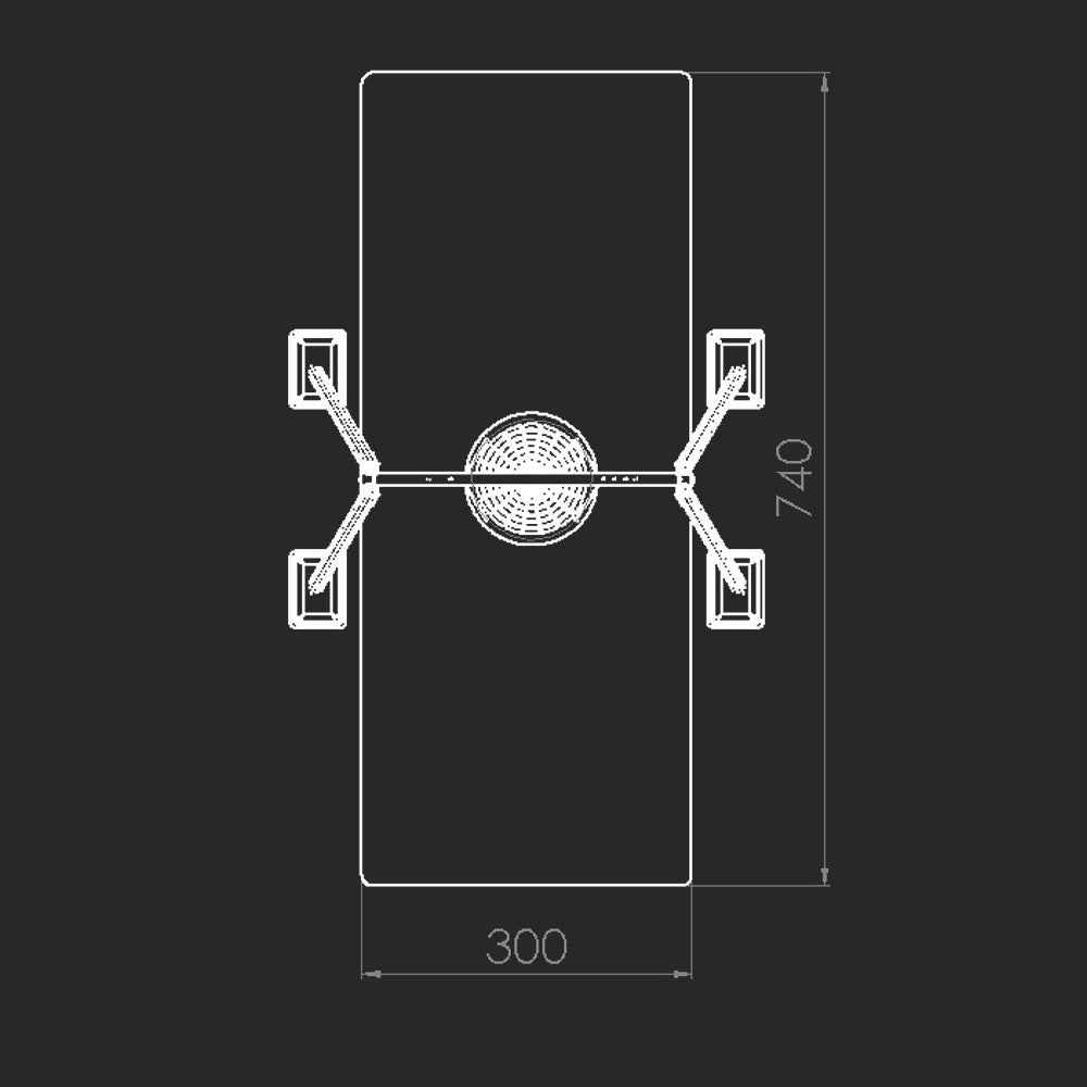 Aufprallfläche Nestschaukel
