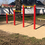 espas Dreierreck Aluminium rot