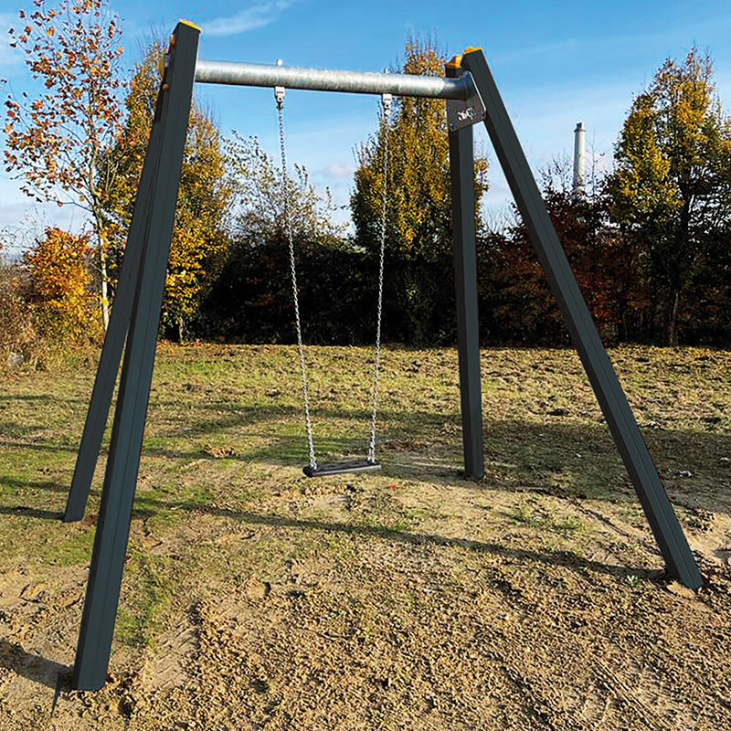 espas Einerschaukel 2 m, Aluminium anthrazit