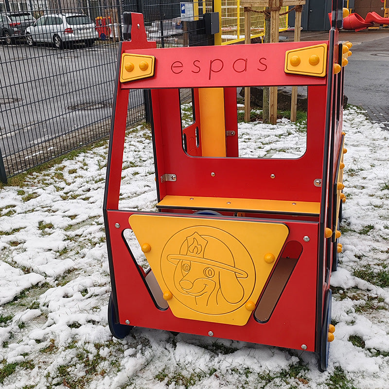 espas Feuerwehrauto aus HDPE Platten
