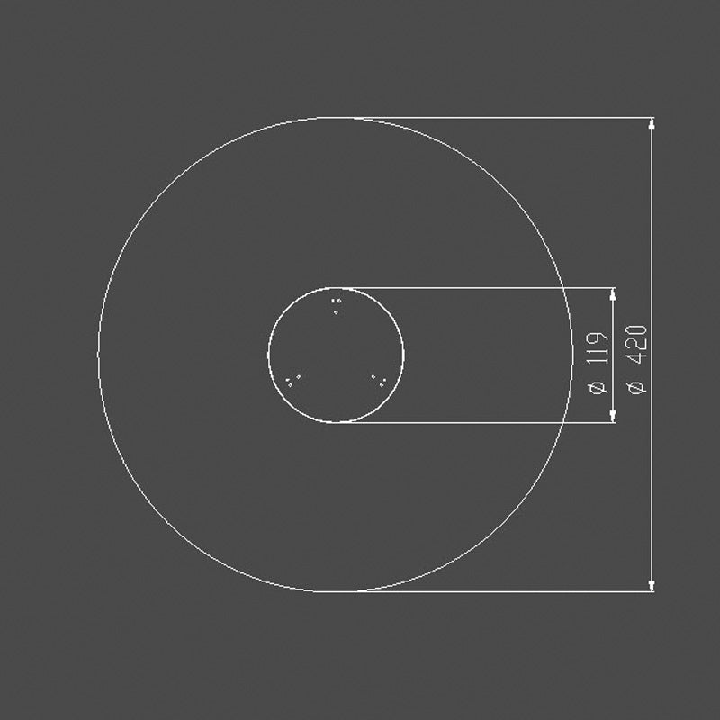 Aufprallfläche Hüpfplatte