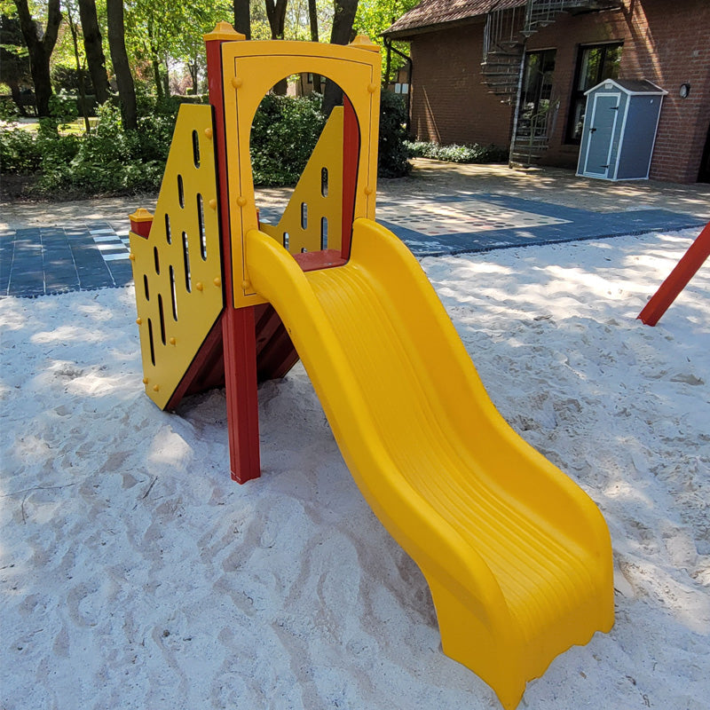 espas Kleinkinderrutsche Aluminium rot