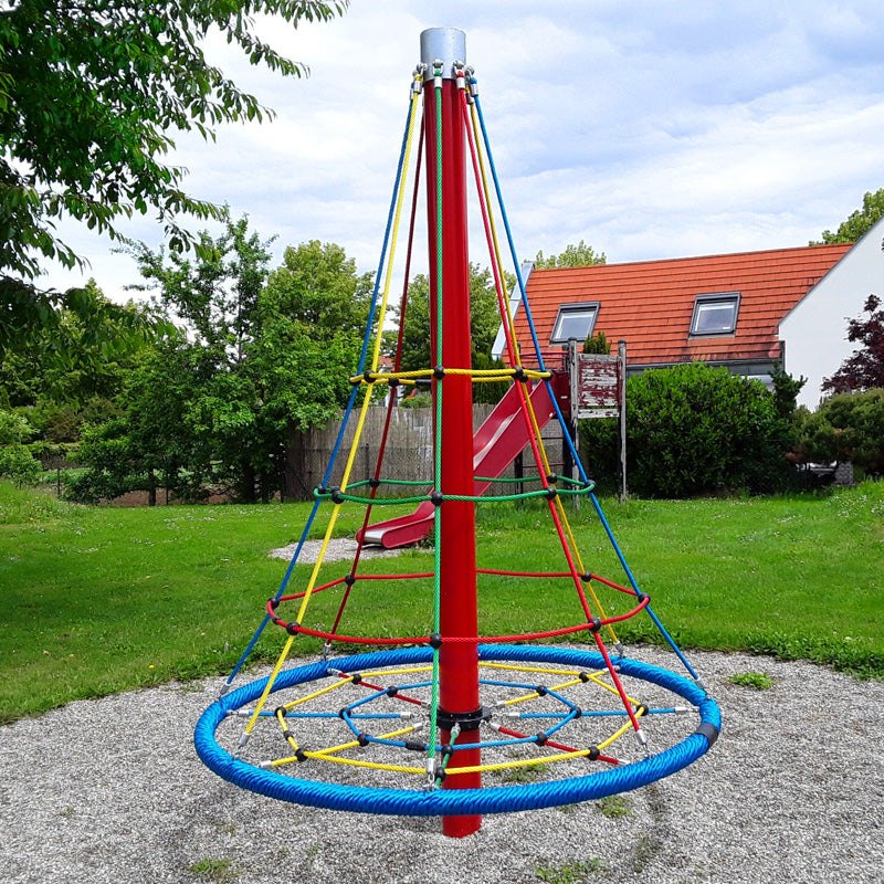 espas Kletternetzpyramide drehbar