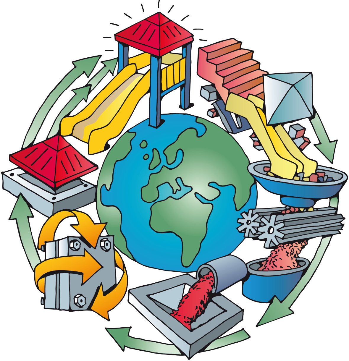 espas Recycling Kreislauf