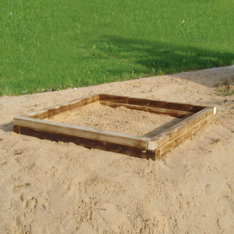espas Sandkasten Holz kesseldruck imprägniert, 3x3m