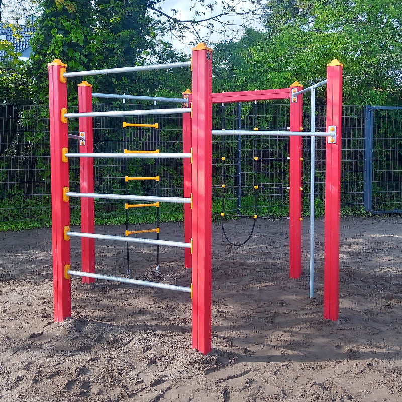 espas Sechseckspiel, Aluminium rot