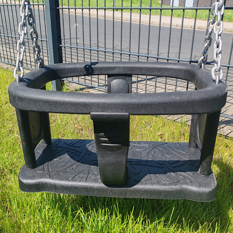 Babyschaukel mit Kette aus Stahl feuerverzinkt für den Spielplatz