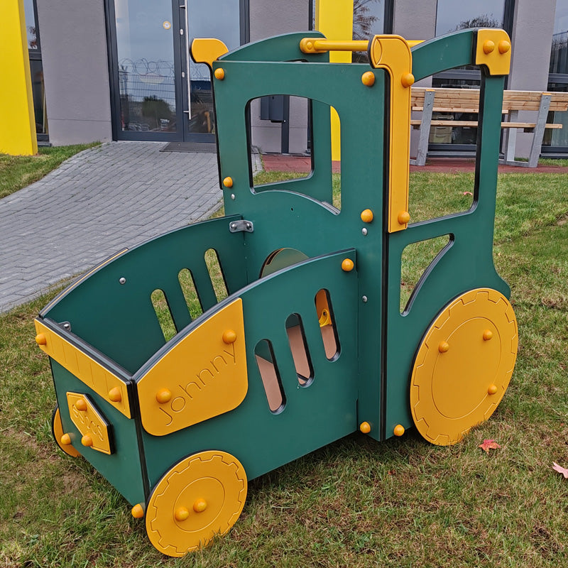 espas Traktor aus HDPE Platten