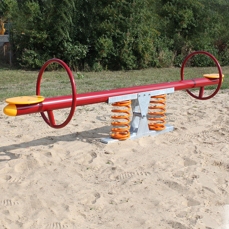 espas Federstahlwippe rund, Rot