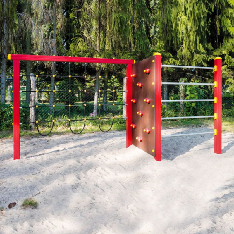 espas Kletterspiel 1 Aluminium rot