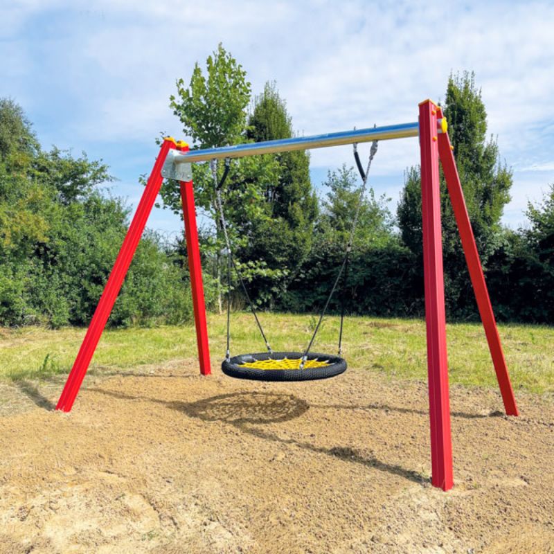 espas Nestschaukel, Aluminium rot