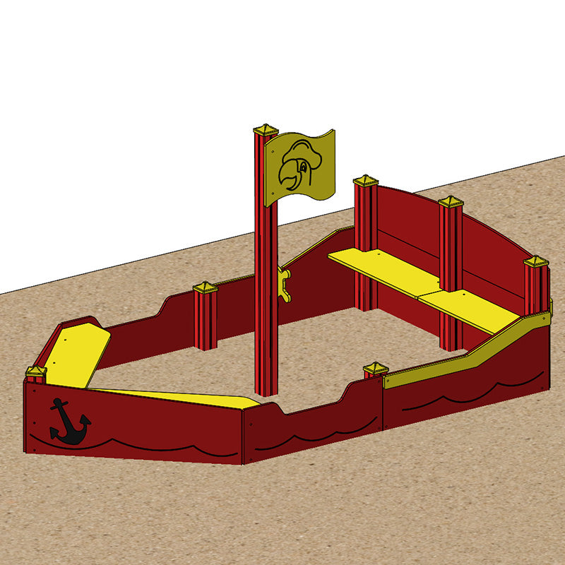 espas sandpit ship